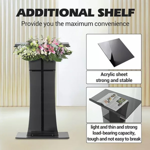 ขาตั้งแท่นอะคริลิคสีใสขนาด26x14x47นิ้ว - Product Image 4