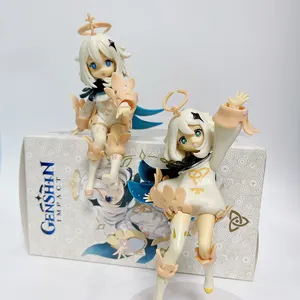 Figurine de dessin animé 14cm Genshin Impact Paimon Action Figure de jeu Figurine PVC modèle à collectionner