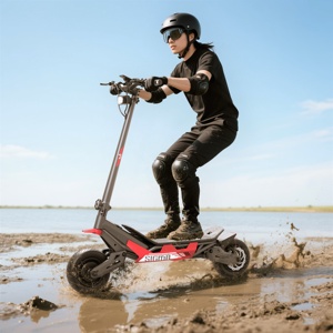 <strong>High</strong> <strong>Ultra</strong> Fast Offroad E Scooter Dual <strong>Motor</strong> Powerful 11 Inch Off Road EScooter All Terrain Sport Off-Road Electric Scooter - Product Image 1