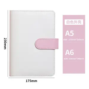 Giá rẻ tùy chỉnh dễ thương màu hồng độc đáo softcover du khách A6 Tạp Chí máy tính xách tay