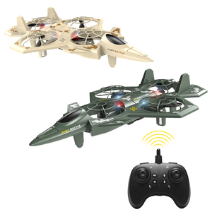 Avión de Juguete a Control Remoto de 2.4G, 10 Canales, Controlado por Aplicación, Listo para Volar, con Luces LED, para Uso en Interiores y Exteriores, Eléctrico - Product Image 1