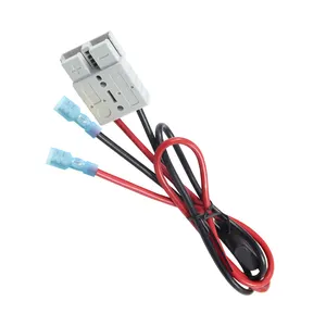 Truck Parts SB-50 Electrical Wiring Connectors Power Battery cable With Double Crimping Terminal 50A
