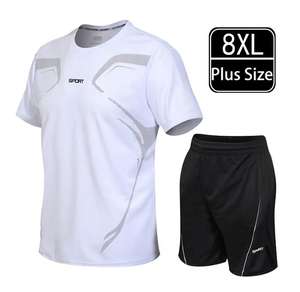 ชุดออกกำลังกายแบบรัดรูปสำหรับผู้ชาย,เสื้อผ้าสำหรับเล่นกีฬาฟิตเนสผ้ายืดแขนยาวซับเหงื่อแห้งเร็วอุปกรณ์ออกกำลังกาย - Product Image 5