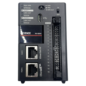 KEYENCE KV-X310 ชุดควบคุมโปรแกรมได้ CPU สำหรับอุตสาหกรรม ความเร็วสูง ระบบ PLC พร้อมการรับประกันหนึ่งปี - Product Image 4