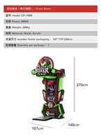 Machine de jeu d'arcade colorée pour parc, haute qualité, bon prix, à monnayeur, modèle 2026 le plus récent avec HDMI, jeu de boxe Kick and Punch