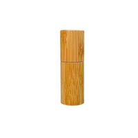 Botol bola bambu 10ml parfum minyak esensial botol bambu