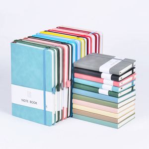 Carnet de notes portable en PU avec sangle élastique pour bureau et études – Approvisionnement direct - Product Image 2