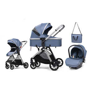 Passeggino 4-in-1 Purorigin all'Ingrosso, Telaio in Lega di Alluminio Pieghevole, <span class=keywords><strong>Carrozzina</strong></span> di Lusso a 4 Ruote per Neonati fino a 3 Anni - Product Image 3