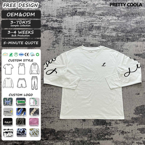 Camiseta de Manga Larga para Hombre MT1484, 100% Algodón de Alta Calidad, <span class=keywords><strong>Estampado</strong></span> Personalizado, Patrón 220, Ligera, Talla Grande - Product Image 1