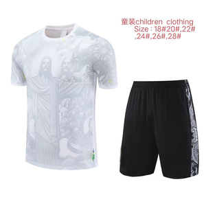 T-shirts de football 24/25 Maillot de football personnalisé Tissu texturé Sublimation Vêtements de sport professionnels Hommes - Product Image 6