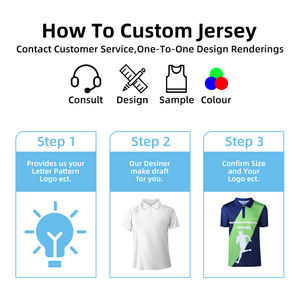 フルプリントカスタムポロシャツポリエステルクイックドライカスタム刺EmbroideredロゴテニスボウリングゴルフTシャツメンズジャージーポロシャツ - Product Image 2