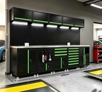 Armoire Modulaire en Acier Personnalisable, Robuste, Finition Antirouille, Capacité de Charge de 1000 kg, pour Ateliers de Maintenance Automobile en Garage