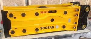 Top Type SB121 Hydraulic Breaker for Construction Mining Industries New Condition Components-Engine Chisel Breaker Hammer Pump - Product Image 4