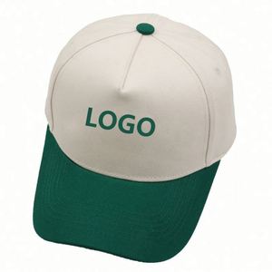 Casquette de baseball personnalisée en gros, de haute qualité, 100% coton, profil haut, 5 panneaux, avec logo brodé personnalisé - Product Image 1