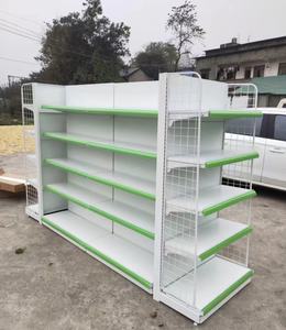 Estantería Góndola Perforada de Doble Cara para Supermercados, Recubrimiento de Polvo Epoxi, 5 Estantes, Acero Duradero para Tiendas - Product Image 2