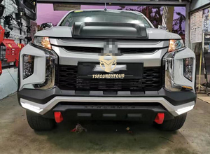 Kit di Conversione per Pickup, Paraurti Anteriore in ABS con LED DRL per Triton Strada L200 <span class=keywords><strong>2019</strong></span>+ - Product Image 3