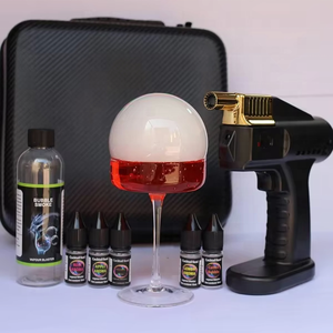 Kit de Ahumador de Cócteles Classy Smoke, Pistola de Burbujas de Humo Frío Flavor <span class=keywords><strong>Blaster</strong></span>, Infusor de Humo para Alimentos de Plástico - Product Image 5