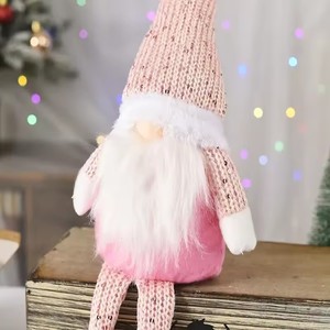 Muñeco de Peluche Gnomo Navideño sin Rostro, Decoraciones Navideñas para el Hogar 2025, Adorno Navideño, Navidad, Año Nuevo - Product Image 4