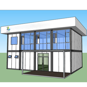 Contenedores de 20 pies de Bajo Costo, Casa Contenedor Portátil de 2 Pisos, Contenedor de Acero, Casas Prefabricadas - Product Image 3
