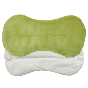Almohada de lana suave para bebé Mochi, calentable en microondas con semillas de trigo, almohada relajante para bebé que alivia <span class=keywords><strong>gases</strong></span> intestinales, con semillas de trigo sarraceno y linaza, reutilizable. - Product Image 3