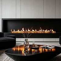 Cheminée électrique moderne Inno-Fire de 60 pouces (150 cm) pour le chauffage