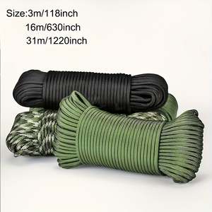 Cordon en macramé torsadé simple Sensy 15 mm, cordon en macramé tressé, corde cirée en coton de 3 mm - Product Image 2