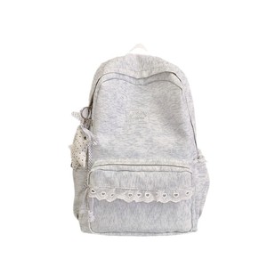 2026 new Korean style ins lace trim large capacity backpack - Product Image 6