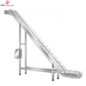 Risparmio di Spazio di Vibrazione Alimentatore L A Forma di Secchio Ascensore Nastro Trasportatore Per La Macchina Per L'imballaggio Verticale Linea di Sistemi di - Product Image 1