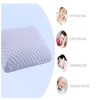 Oreiller ventilé infusé par gel confortable de lit de mousse de mémoire avec la technologie d'Aircell