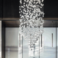 Lustre islamique en cuivre et cristal, design sur mesure pour mosquée