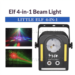 Party Grenzüberschreitende Kleine Elfen 4-in-1 Fernbedienbare LED-Bühnenlichtleiste <span class=keywords><strong>Disco</strong></span>-Atmosphäre Laserlicht - Product Image 1