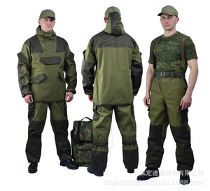 Shero Best Black Real Fallout Spetsnaz Mountain Ropa Soft Shell Tactique Combat Russe <span class=keywords><strong>Gorka</strong></span> 3 4 Uniformes Costumes À Vendre - Product Image 2