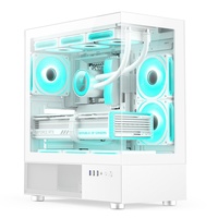 Boîtiers d'ordinateur en gros AntarcChill Cool Design, châssis PC, cabinet gamer, boîtier d'ordinateur blanc, boîtier PC gaming