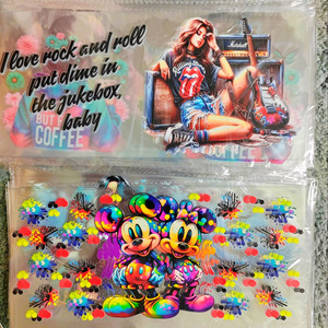 Bền UV Dtf Cup Bọc Sticker Phim Hoạt Hình Khác Nhau Thiết Kế Đội Ngũ Thiết Kế Cup Bút Hơn Mười Ngàn Tùy Chọn Thiết Kế UV Dtf Bọc - Product Image 6