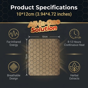 Patch antidouleur à technologie de graphène pur de premier ordre, avec étiquette OEM/ODM, offre un confort thermique longue durée - Product Image 2