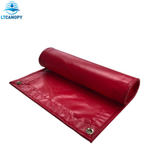 LTCANOPY PVC <b>Tarp</b> Waterproof Single Layer For Truck Cover Outdoor Use - Product Image 1