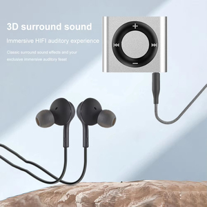 REPRODUCTOR MP3 METÁLICO PORTÁTIL, DISEÑO COMPACTO DE ALUMINIO PARA ACTIVIDADES INFANTILES Y USO PROFESIONAL CON RANURA PARA TARJETA DE MEMORIA - Product Image 6
