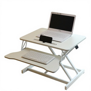 Mesas <span class=keywords><strong>de</strong></span> <span class=keywords><strong>Trabajo</strong></span> Plegables y Ajustables para Trabajar <span class=keywords><strong>de</strong></span> Pie, Equipadas con un Mecanismo Neumático, Plegables para Uso Doméstico, con <span class=keywords><strong>Altura</strong></span> Ajustable. - Product Image 1