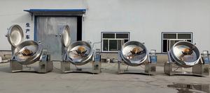 กระทะปรุงอาหารแบบเอียงได้สำหรับใช้ในเชิงพาณิชย์ | หม้อไฟฟ้า/แก๊ส/ไอน้ำอเนกประสงค์แบบปรับเอียงได้ สำหรับผสม ปรุงอาหาร ตุ๋น และใช้ในโรงอาหาร - Product Image 3