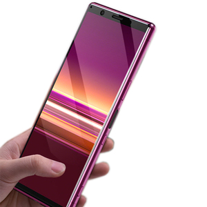 Protection d'écran en verre trempé 2.5D 9H avec impression soyeuse et couverture intégrale de colle pour <span class=keywords><strong>Sony</strong></span> Xperia 5 - Vente Flash - Product Image 2