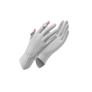 المرأة الصيف في الهواء الطلق قفازات الحماية من أشعة الشمس البنفسجية حرير بارد الجليد قفازات كتلة الشمس للقيادة - Product Image 3