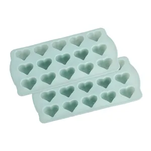 Moule à bonbons gommeux, bac à glaçons, cœurs, coquillages, moule à chocolat en Silicone, vente en gros