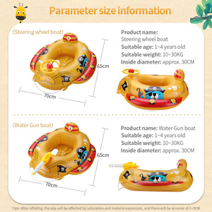 Nuovo Anello Galleggiante per <span class=keywords><strong>Bambini</strong></span> Estate 2022 con Seduta e Schienale, per Piscina Interna ed Esterna, <span class=keywords><strong>Mare</strong></span> - Product Image 6