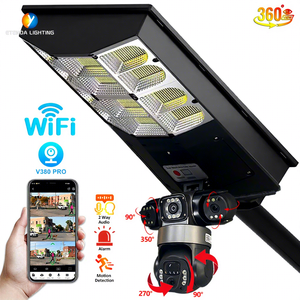 กล้องวงจรปิดรักษาความปลอดภัย 12MP 4G พลังงานแสงอาทิตย์ PTZ หมุนได้ 360 องศา พร้อมไฟคู่ สำหรับภายนอกอาคาร ระบบ CCTV ออลอินวัน รองรับซิมการ์ด และระบบตรวจจับมนุษย์ด้วย AI รุ่น Ai60 - Product Image 1