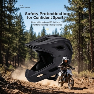 Casco de Bicicleta de Montaña Integral para Niños, Económico, al por Mayor, con Protector de Barbilla Desmontable, Cascos de Motocicleta para Niños y Adolescentes - Product Image 5