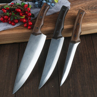 Couteau à désosser multi-usage en acier Damas forgé à la main pour la viande de porcs et de bovins