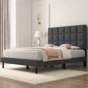 Lit de rangement réglable de conception nouvelle, vente en gros d'usine, style italien/minimaliste, luxueux, cadre à lattes, tête de lit, écologique, durable - Product Image 1