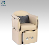 Qunpeng Nouvelle Arrivée Luxe Fauteuil de Spa Pliable en Cuir Réglable pour Hydrothérapie, pour Salons, Barbiers, Centres Commerciaux et Spas Haut de Gamme