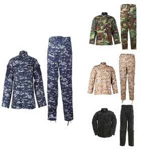 사막 및 정글 야외 위장 유니폼 전술 유니폼 전투 사냥 세트 <span class=keywords><strong>BDU</strong></span> 훈련 재킷과 바지 운동복 - Product Image 6