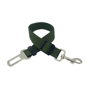 Correa Moderna para Perro de Nailon Ecológico Resistente con Hebilla de Seguridad para Automóvil, Fijación Segura al Cinturón de Seguridad para Viajes en Coche con Mascotas - Product Image 4